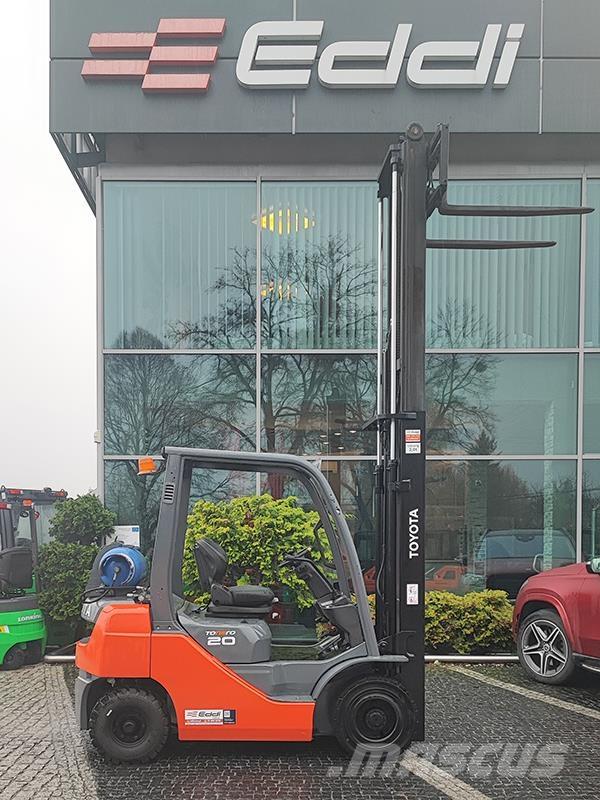 Toyota 02-8FGF20 Газові навантажувачі