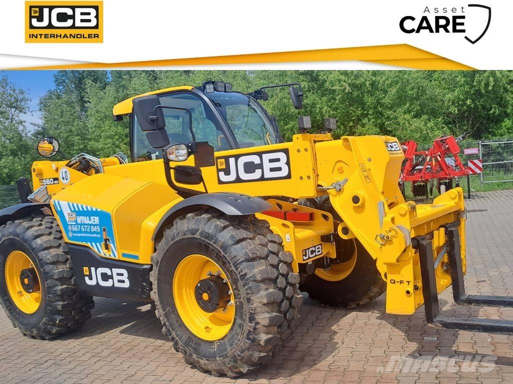 JCB 560-80 Телескопічні навантажувачі