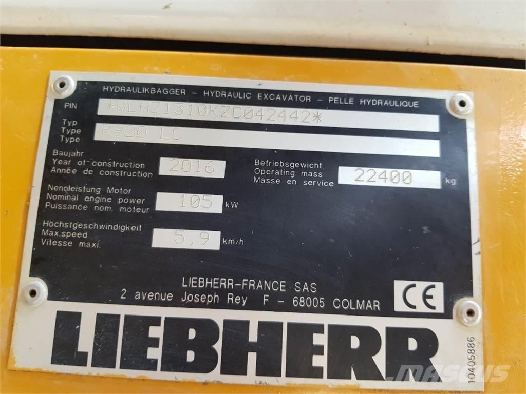 Liebherr R920 Гусеничні екскаватори