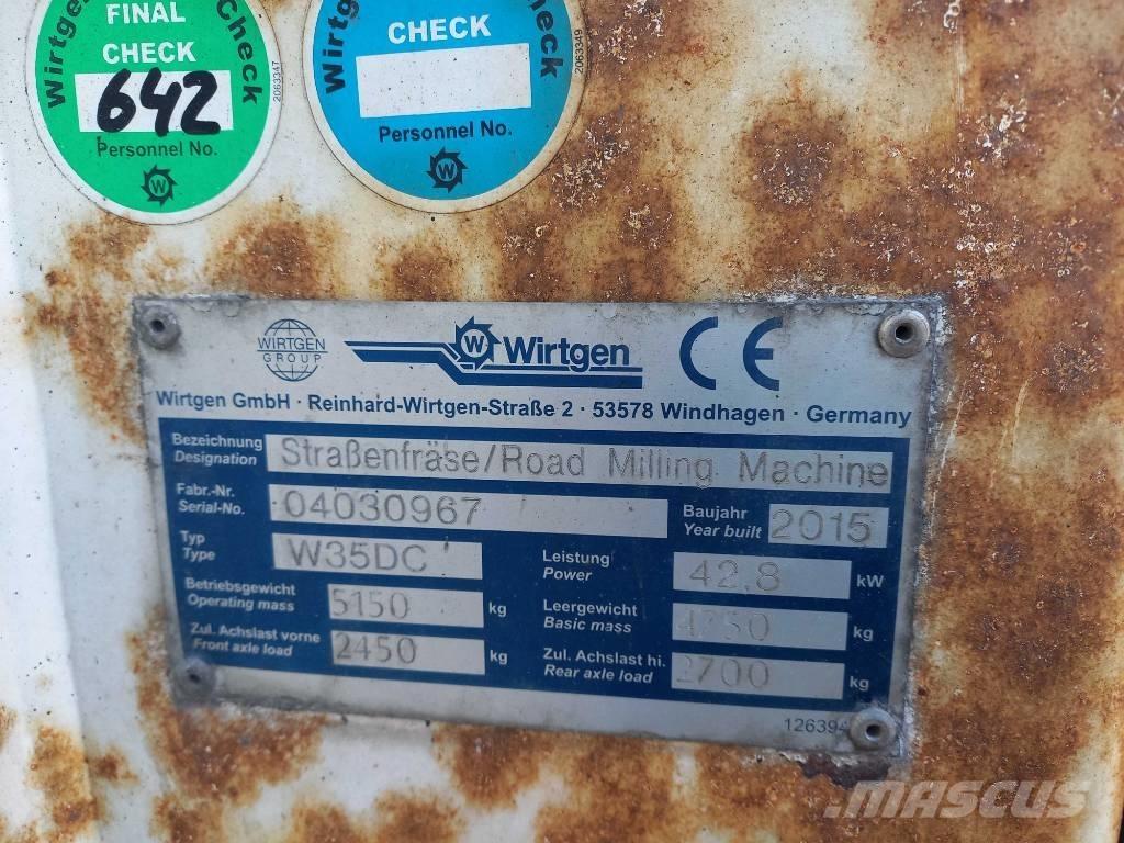 Wirtgen W 35 DC Ресайклери
