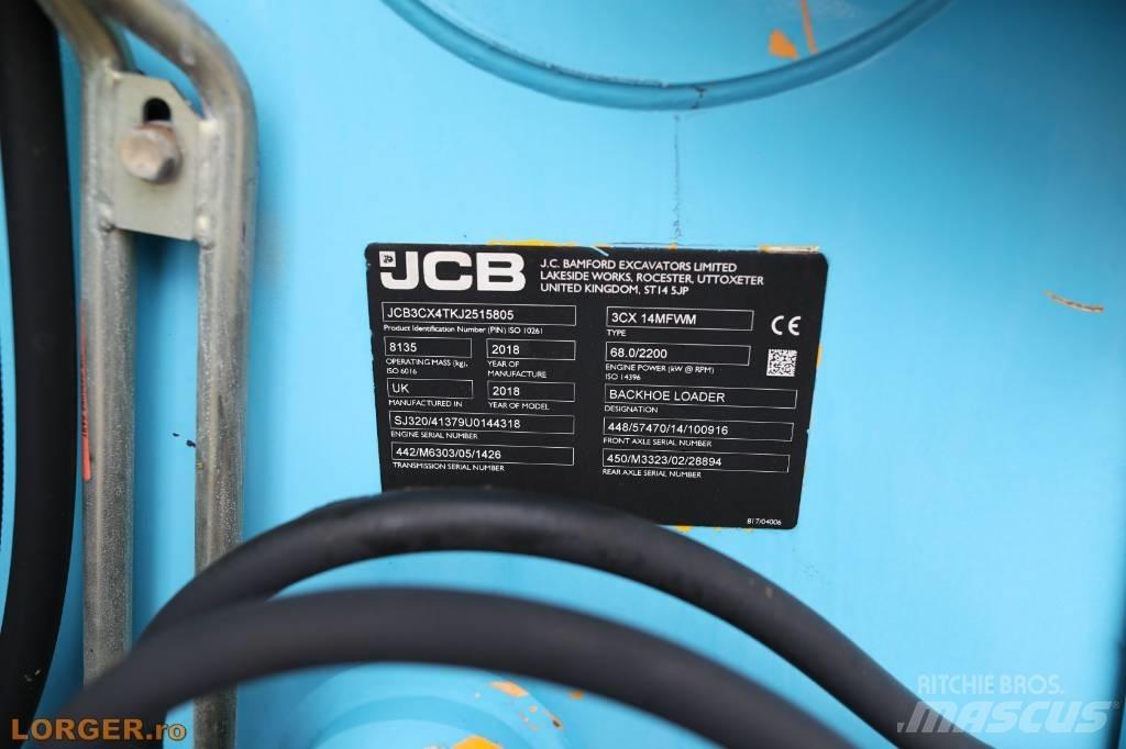 JCB 3 CX 14 Екскаватори-навантажувачі