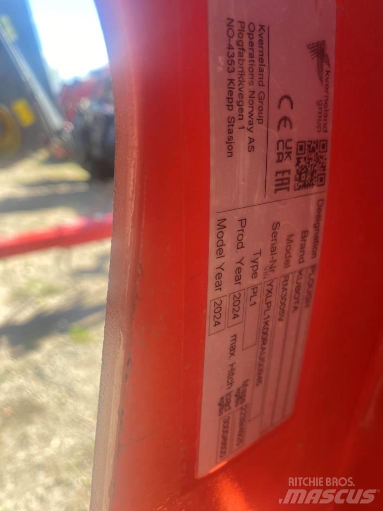Kubota RM 300 SV Реверсивні плуги