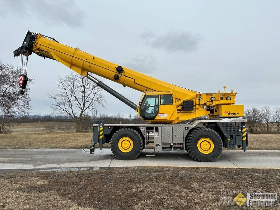 Grove GRT 8100 автокрани всюдиходи