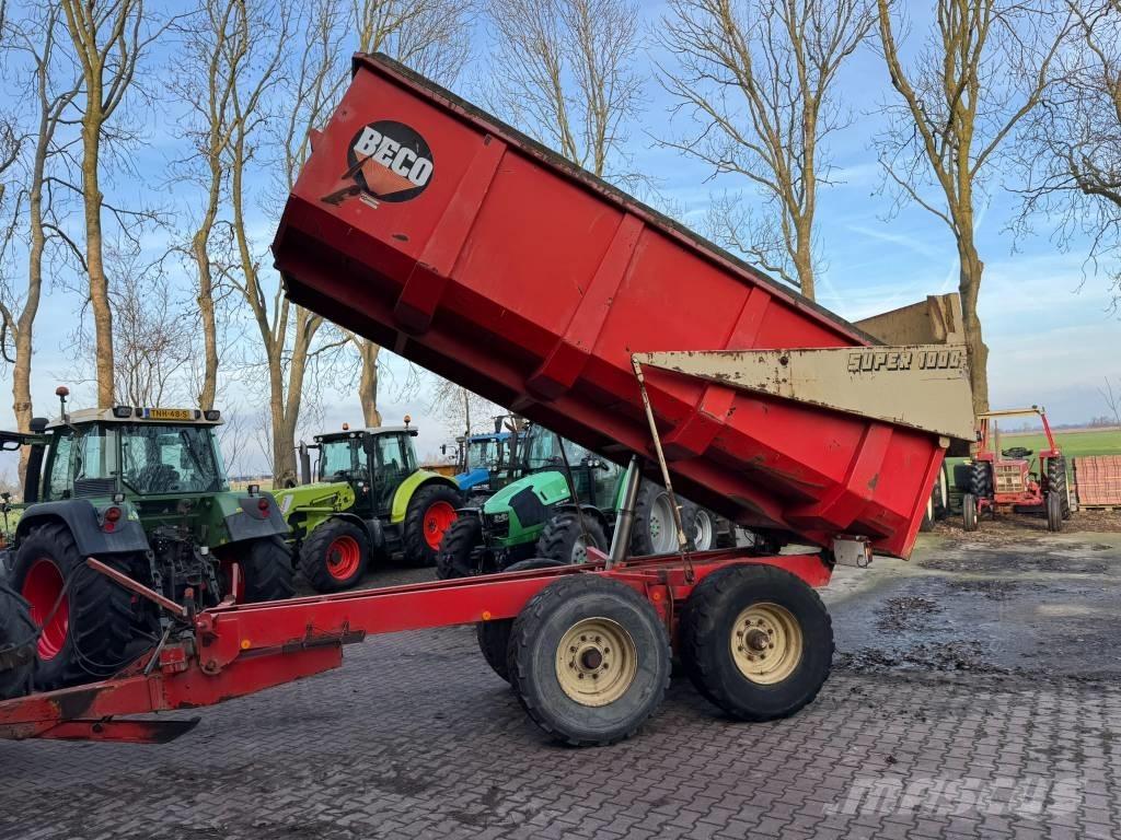 Beco Super 1000 Самосвальні причепи