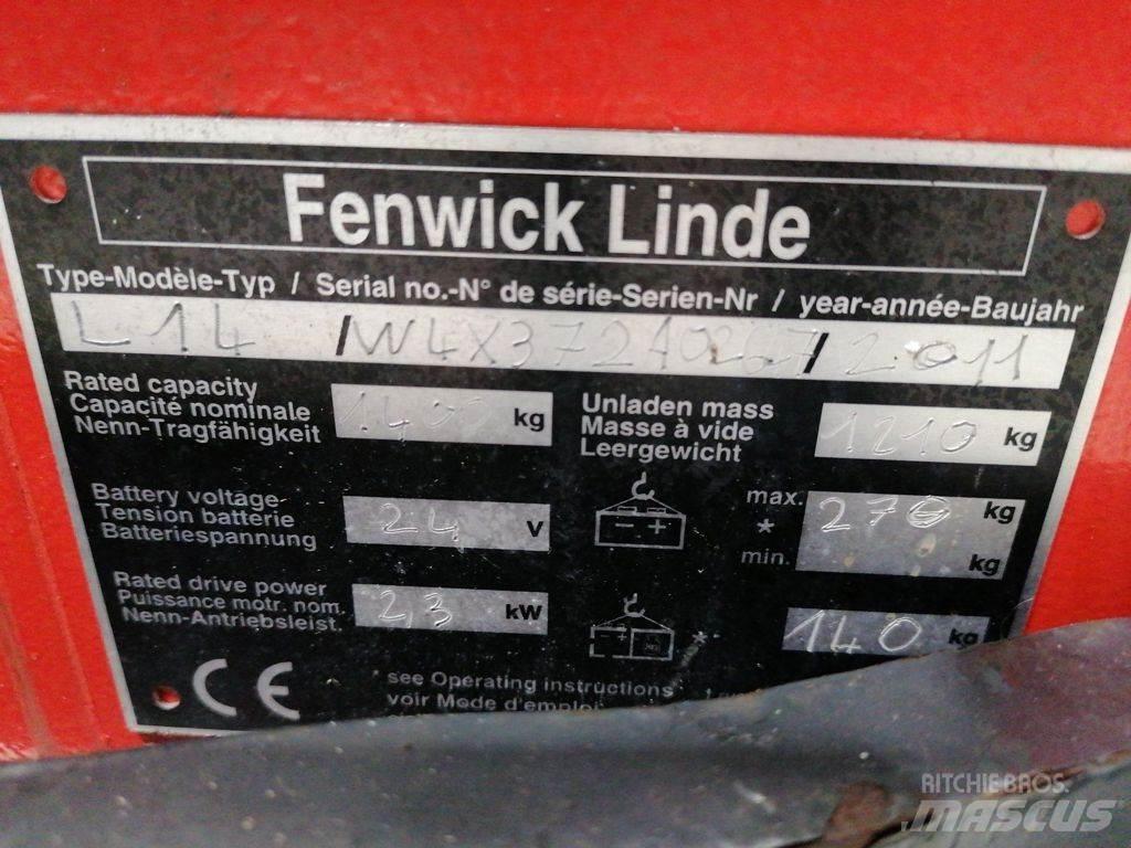Linde L14 Ручний візок