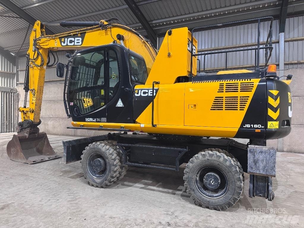 JCB JS 160 W Перевантажувачі металобрухту/промислові навантажувачі