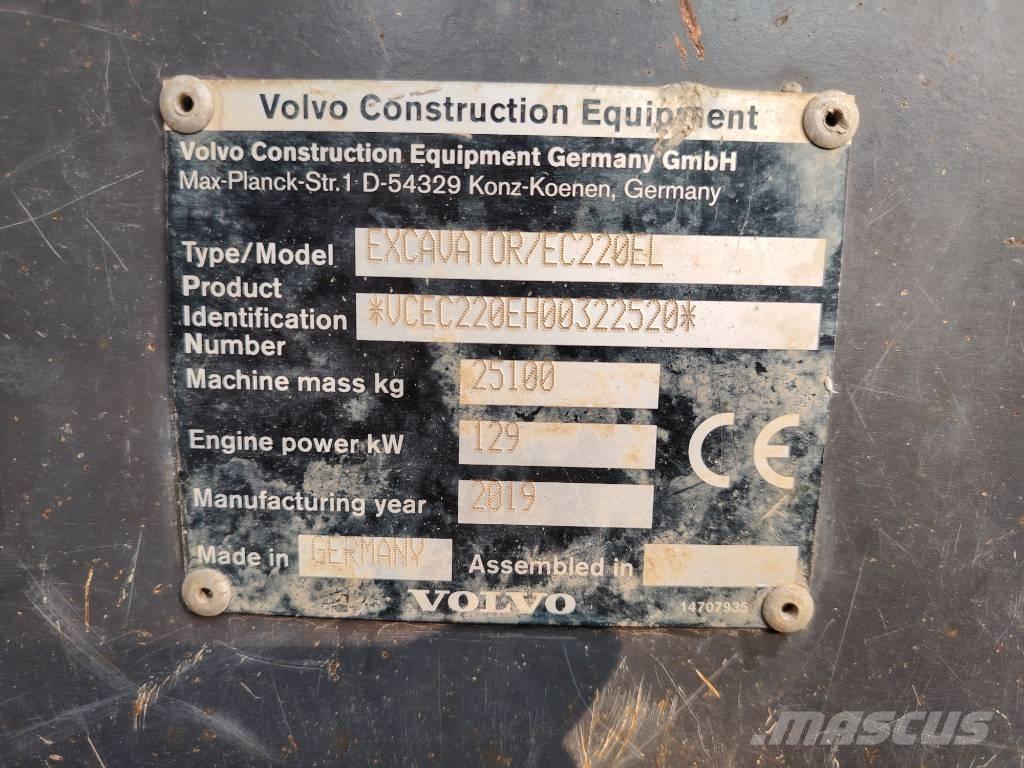 Volvo EC 220 E Гусеничні екскаватори