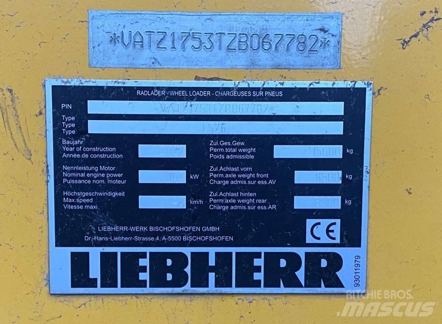 Liebherr L 526 Фронтальні навантажувачі