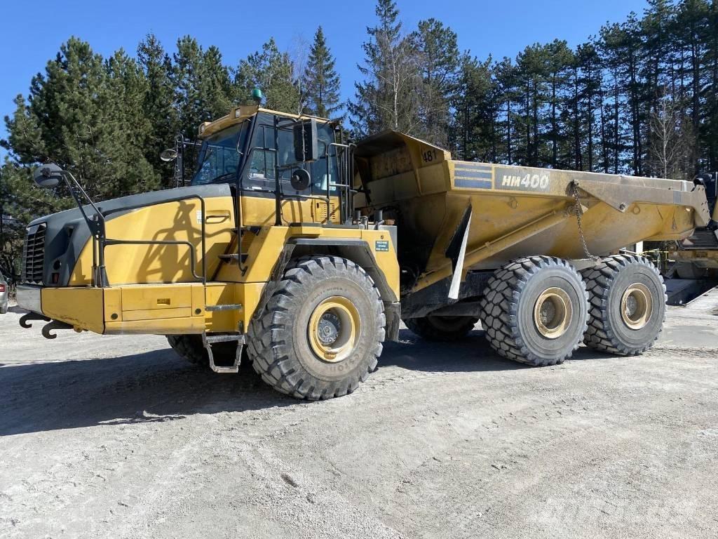 Komatsu HM 400 Зчленовані самоскиди