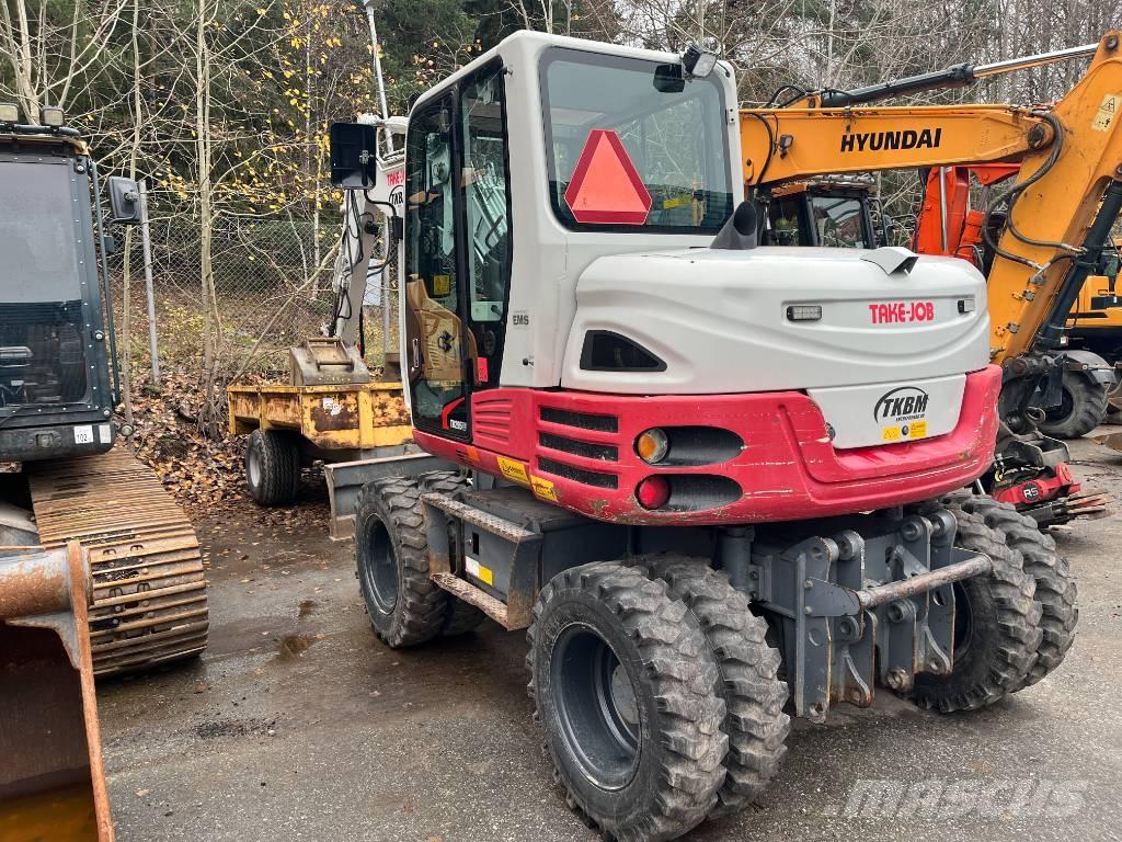 Takeuchi TB 295 W Колісні екскаватори