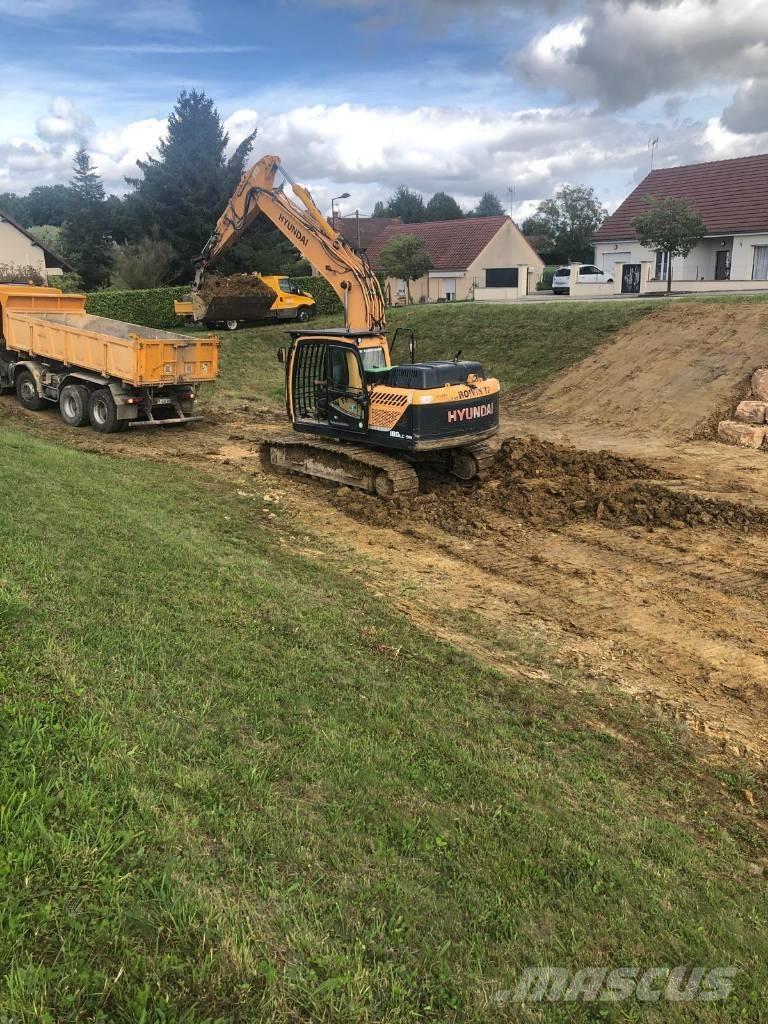 Hyundai R180LC-9A Гусеничні екскаватори