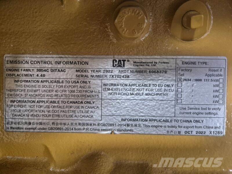 CAT 3054C DITAAC Двигуни