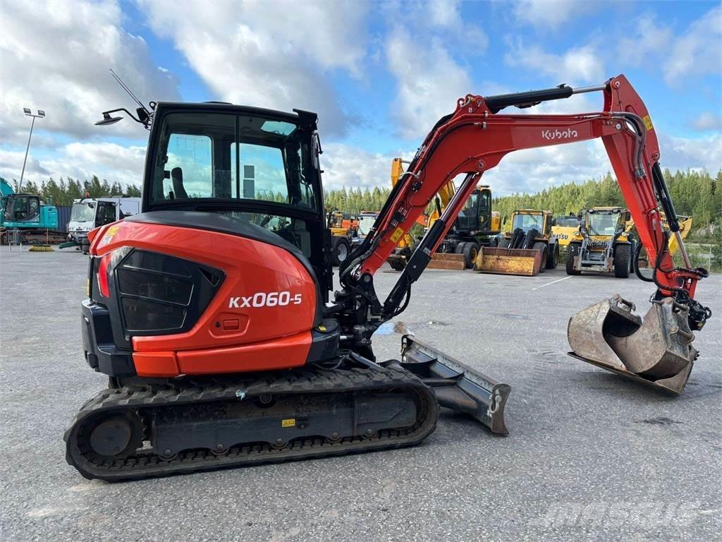 Kubota KX060-5 Міні-екскаватори < 7т