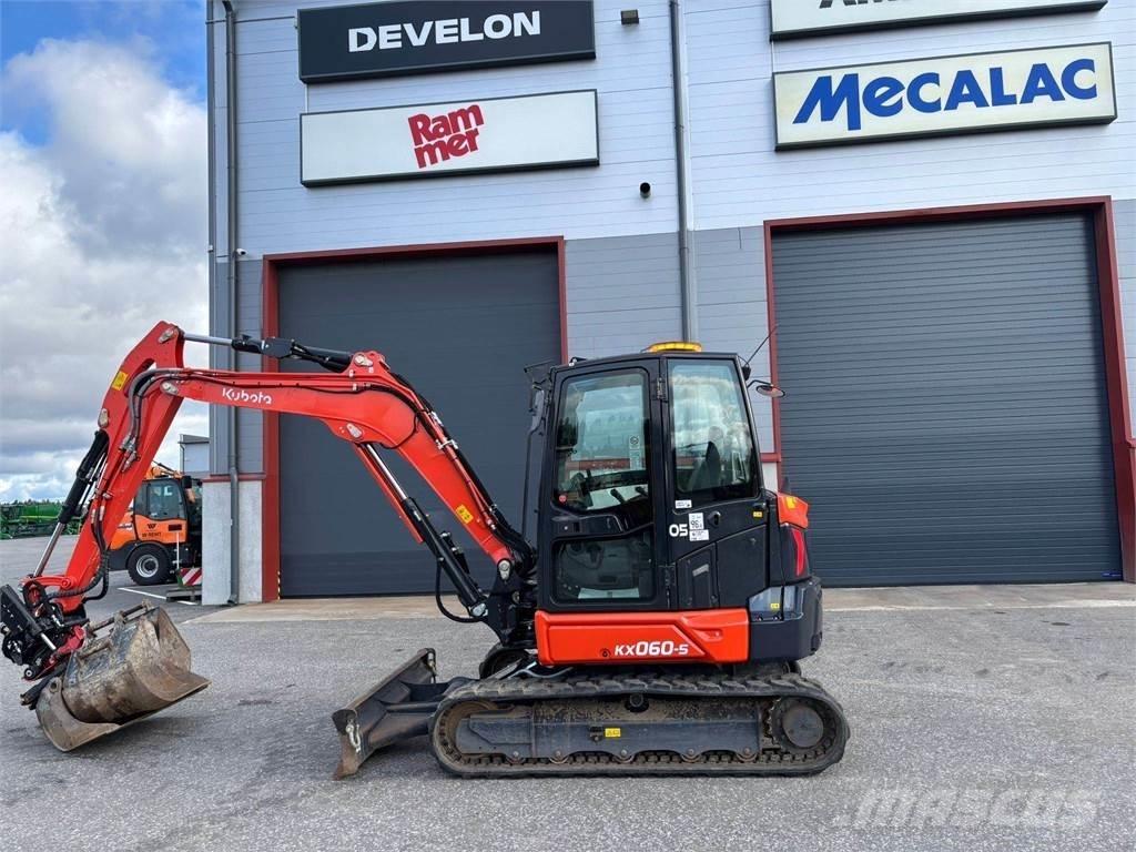 Kubota KX060-5 Міні-екскаватори < 7т