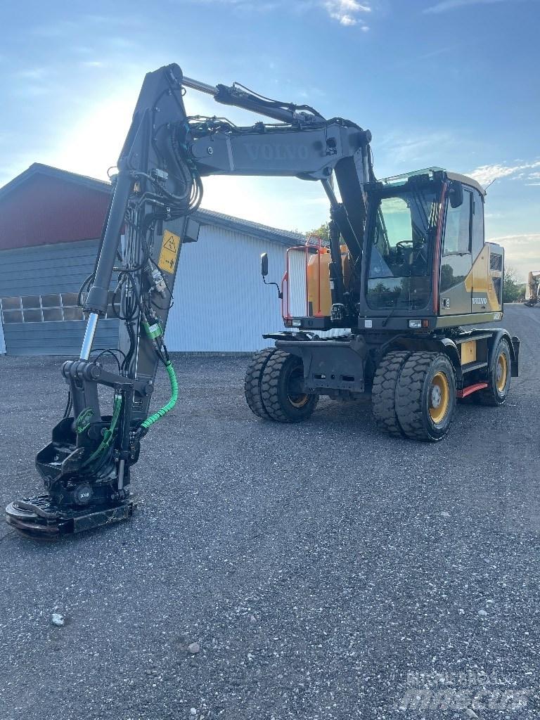 Volvo EWR 150 E Колісні екскаватори