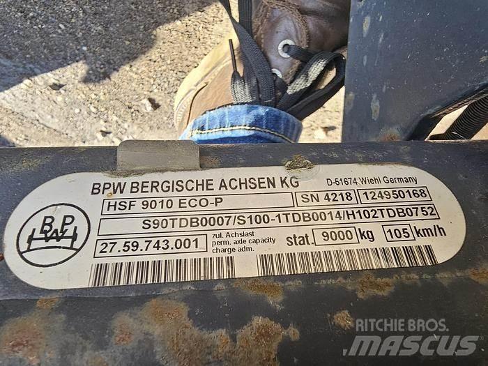BPW HSF 9010 ECO P Осі