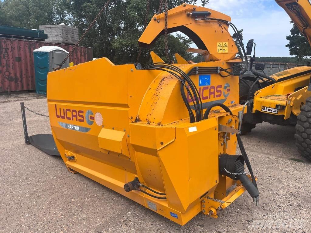 Lucas Raptor Роздрібнювачі, різаки і розпаковувачі тюків
