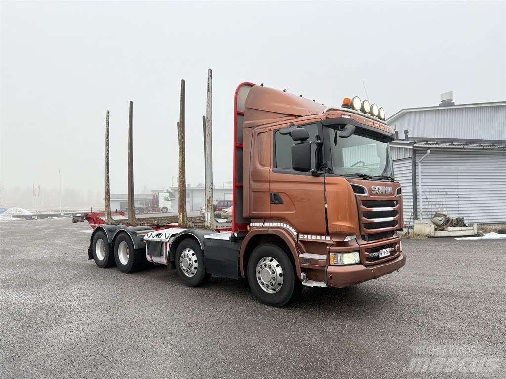 Scania R 730 8X4 Лісовози