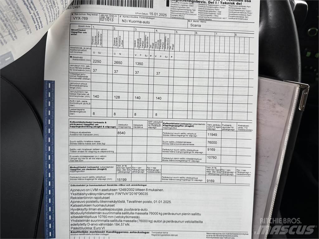Scania R 730 8X4 Лісовози