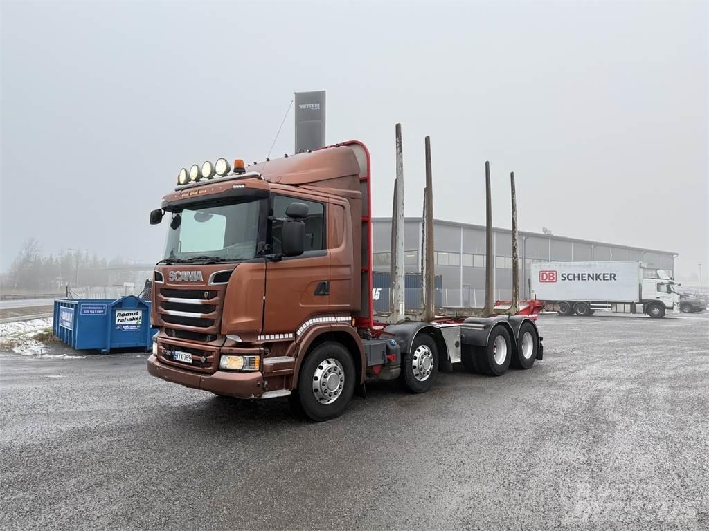 Scania R 730 8X4 Лісовози