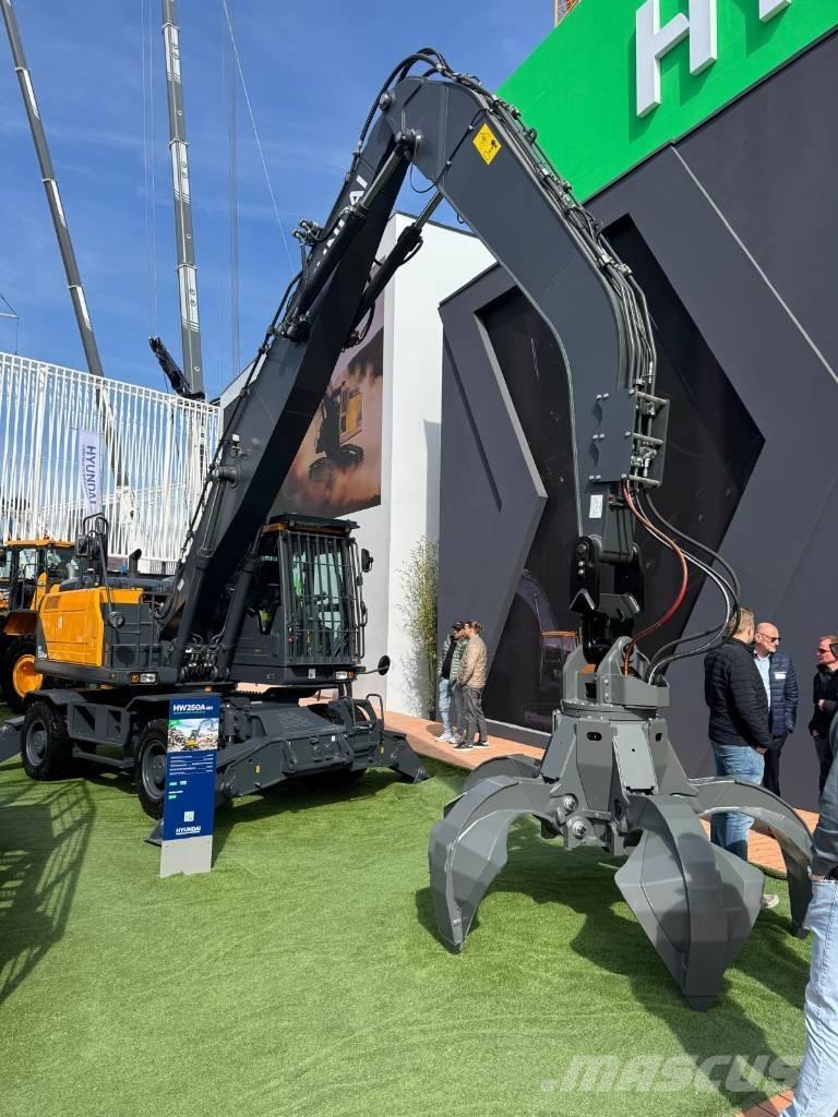 Hyundai HW 250 AMH Перевантажувачі металобрухту/промислові навантажувачі
