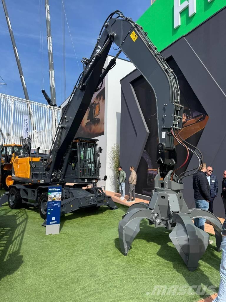 Hyundai HW 250 AMH Перевантажувачі металобрухту/промислові навантажувачі