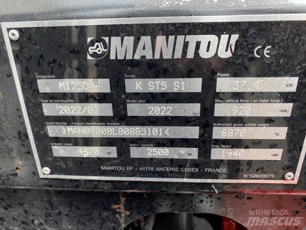 Manitou MI 25 Дизельні навантажувачі