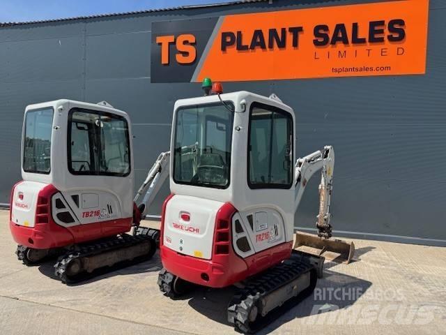 Takeuchi TB 216 Міні-екскаватори < 7т