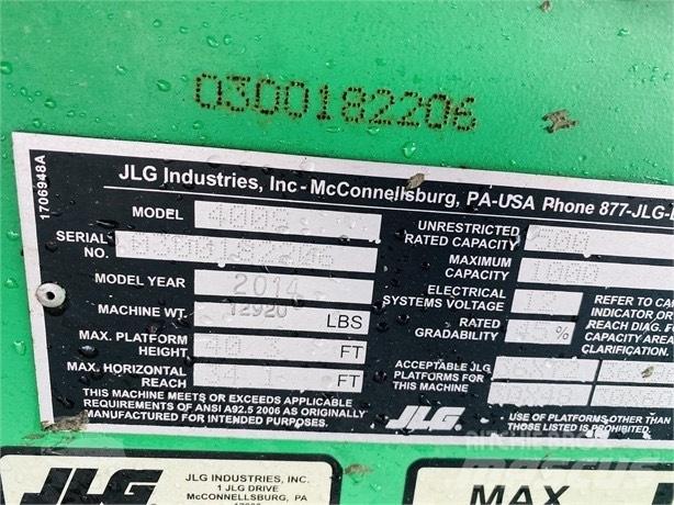 JLG 400 S Телескопічні підйомники