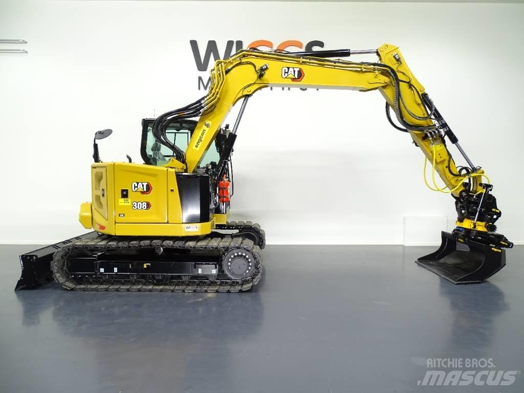 CAT 308 CR Середні екскаватори 7т. - 12т.