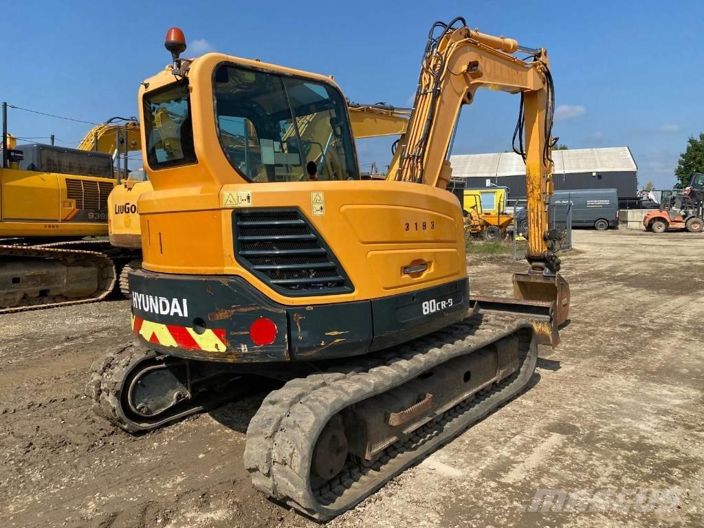 Hyundai R 80 CR-9A Середні екскаватори 7т. - 12т.