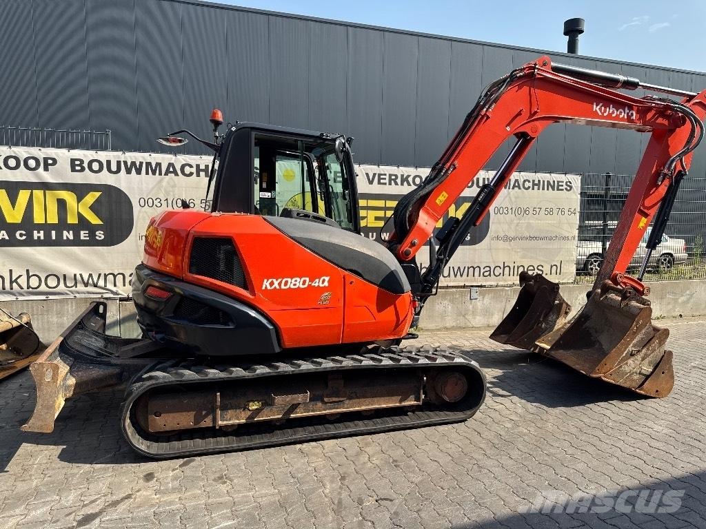 Kubota KX 80-4 Середні екскаватори 7т. - 12т.