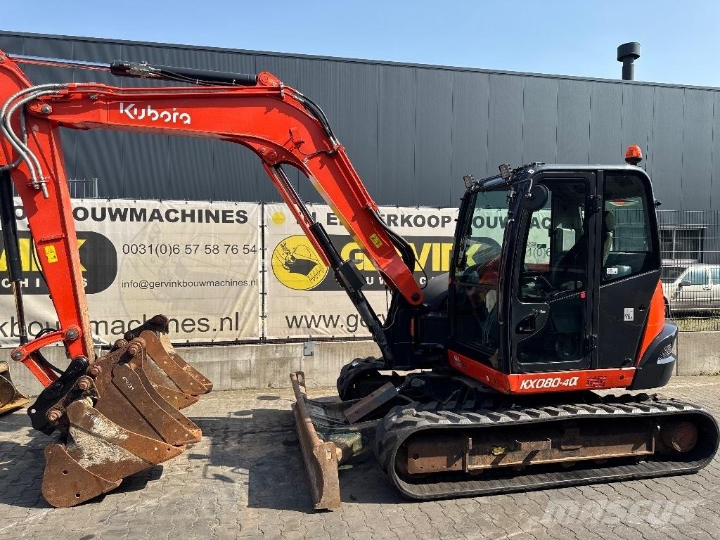 Kubota KX 80-4 Середні екскаватори 7т. - 12т.