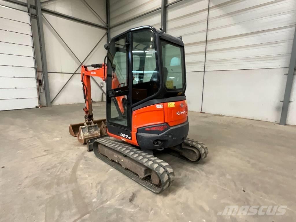 Kubota U 27-4 Міні-екскаватори < 7т