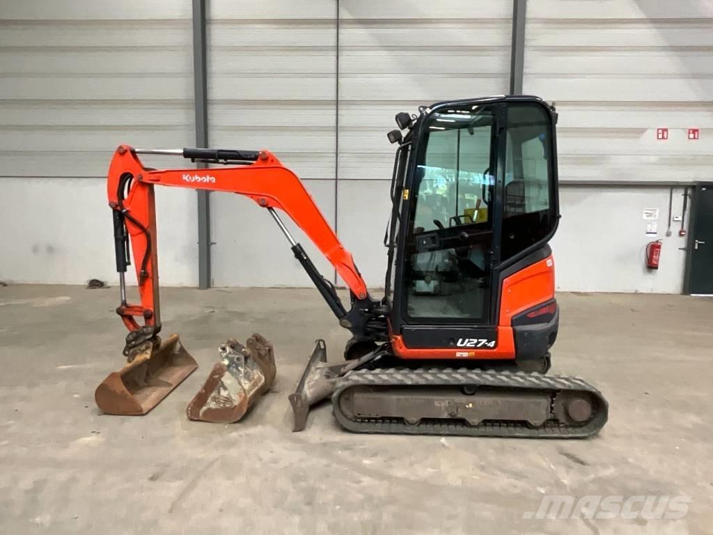 Kubota U 27-4 Міні-екскаватори < 7т