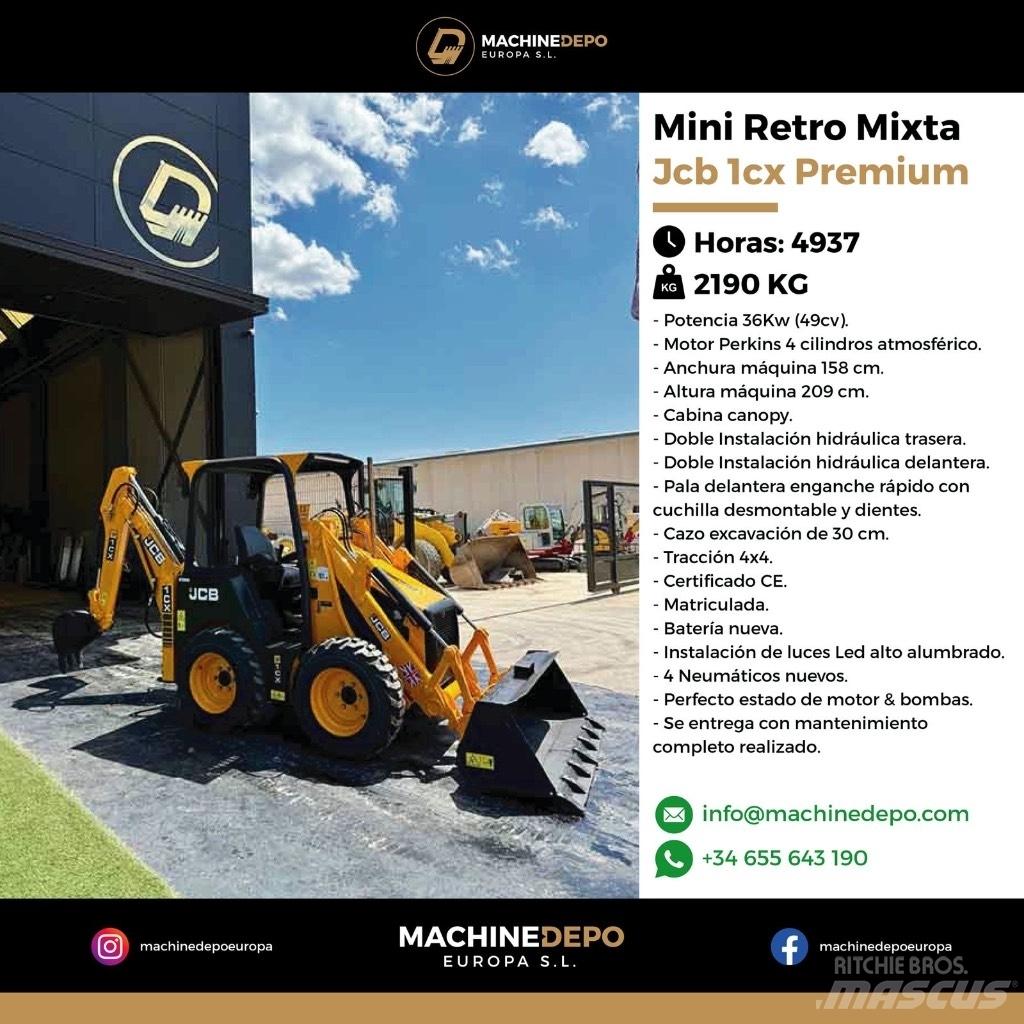 JCB 1 CX Екскаватори-навантажувачі