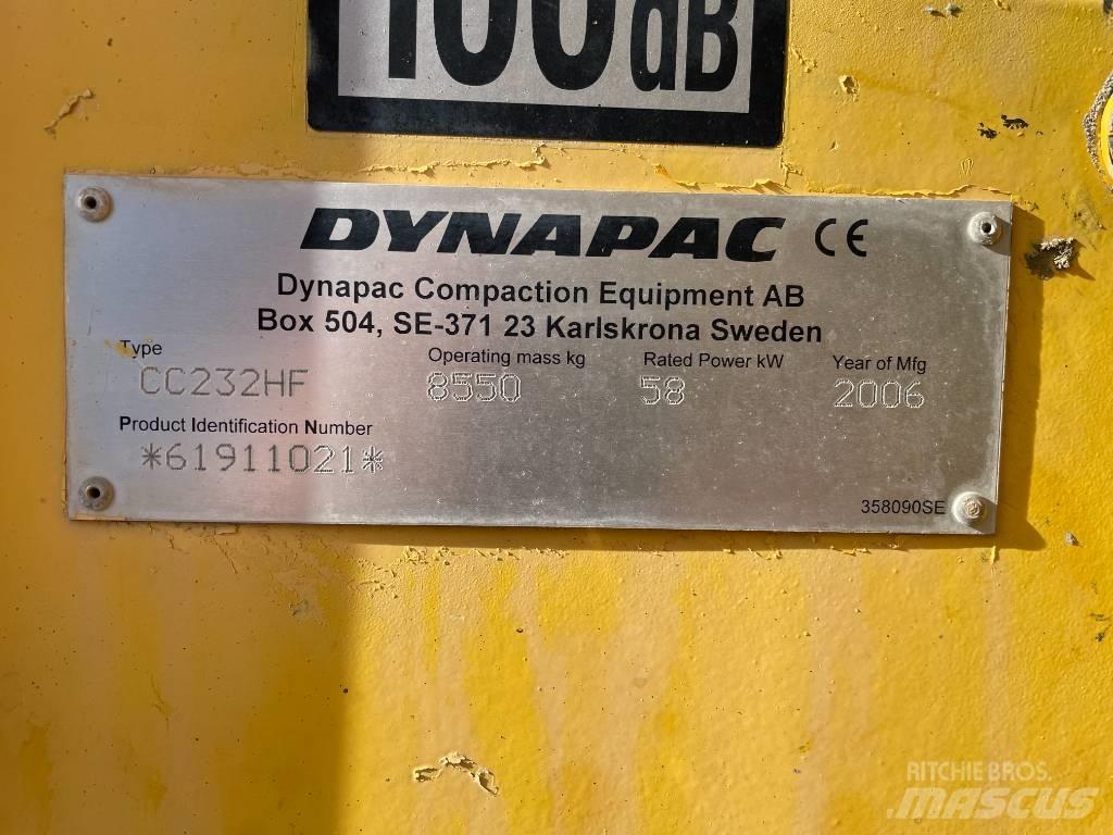 Dynapac CC 232 HF Котки тротуарні