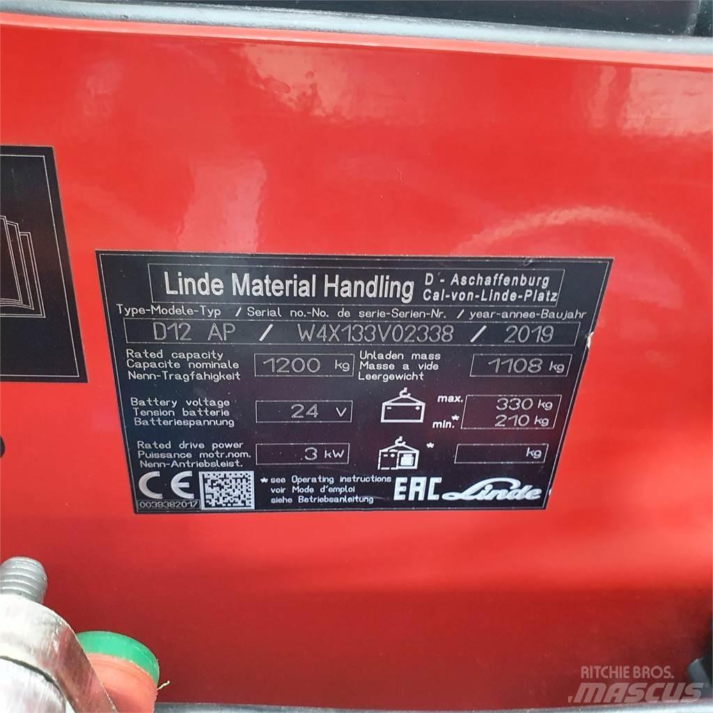 Linde D12AP Ручний візок