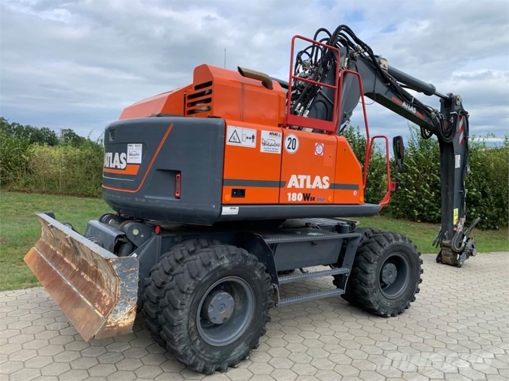 Atlas 180WSR-BLUE Колісні екскаватори