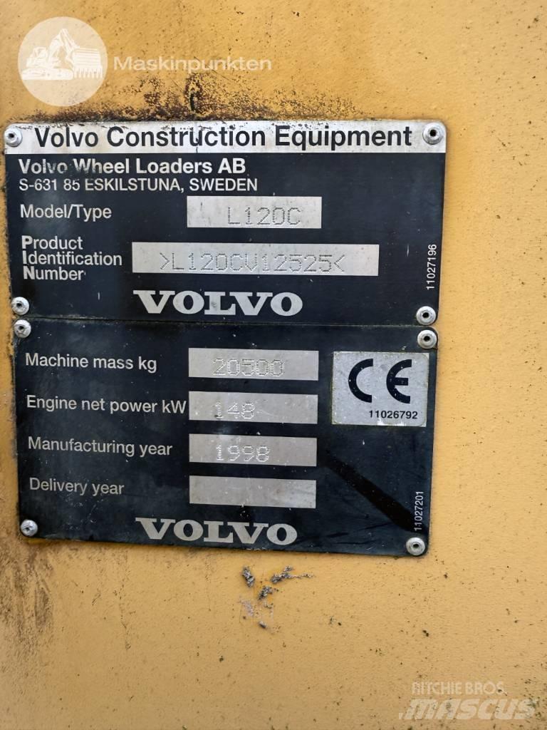 Volvo L 120 C Фронтальні навантажувачі