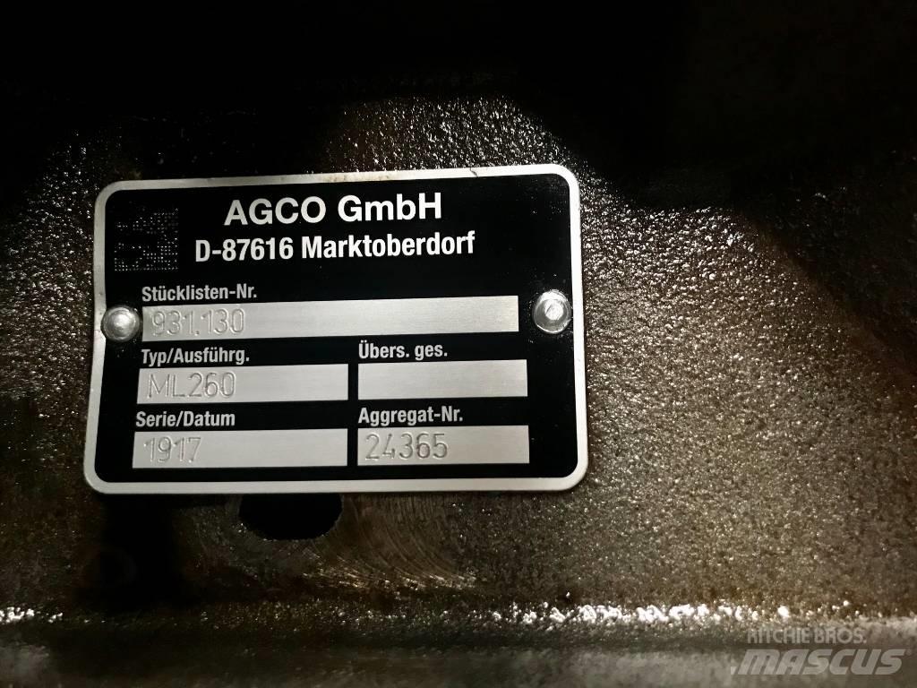 Fendt 828 Vario Шасі