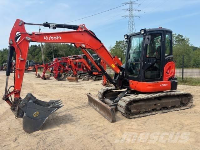 Kubota U 55-4 Міні-екскаватори < 7т