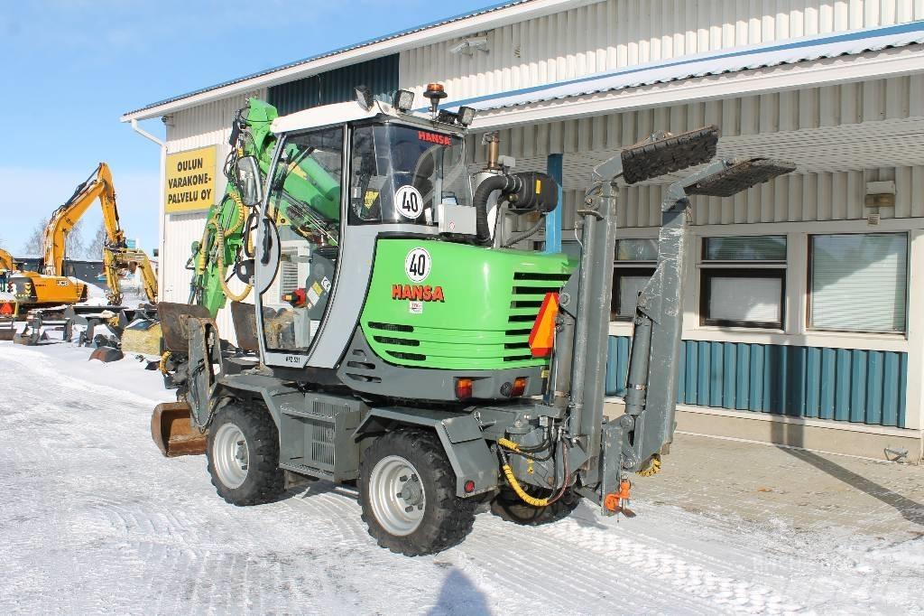 Hansa APZ 531 Колісні екскаватори