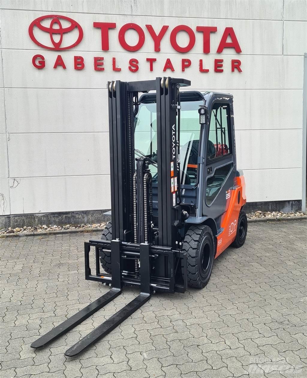Toyota 02-8FGF25 Газові навантажувачі