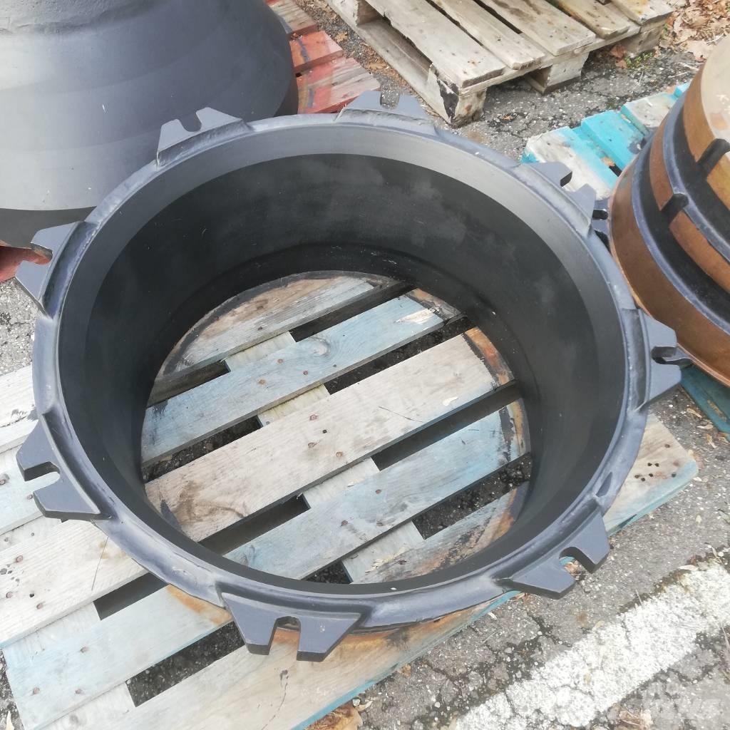  HCU 7-160 Bowl Liner Роздрібнювачі