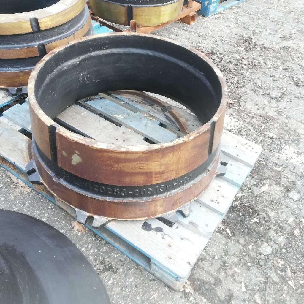  HCU 7-160 Bowl Liner Роздрібнювачі