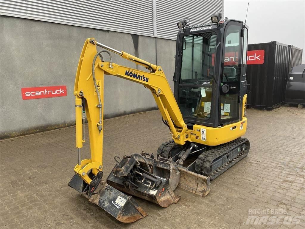 Komatsu PC16R-3 Колісні екскаватори