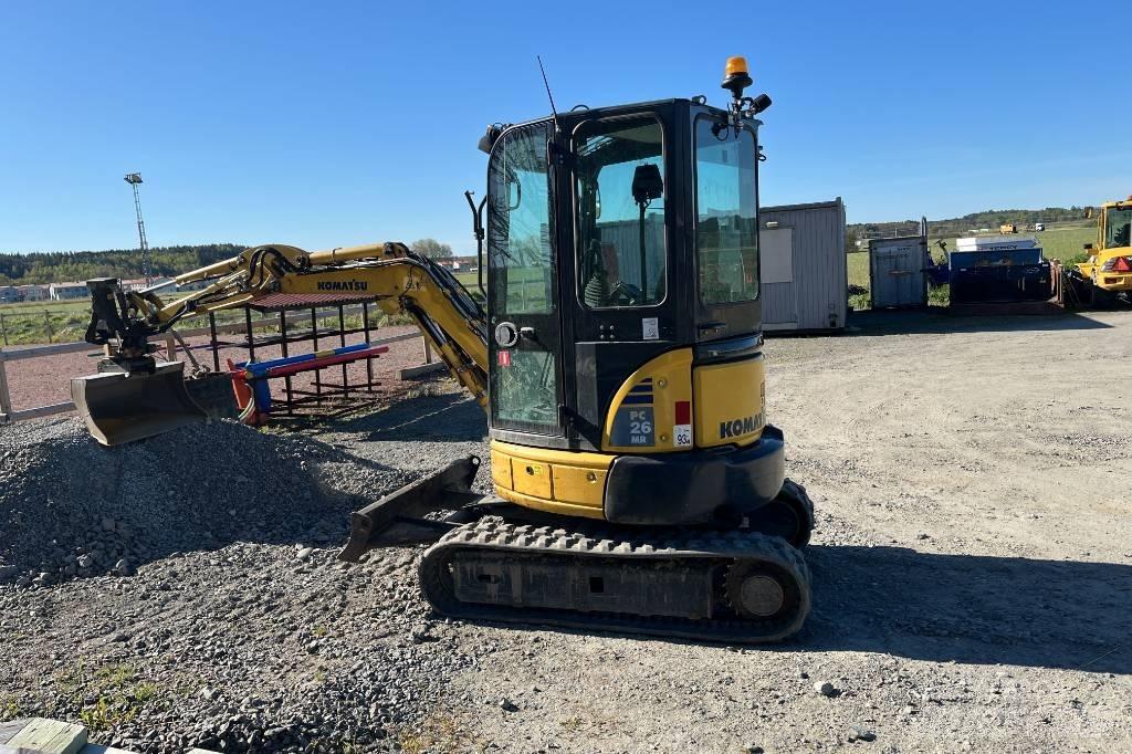 Komatsu PC 26 MR-3 Міні-екскаватори < 7т