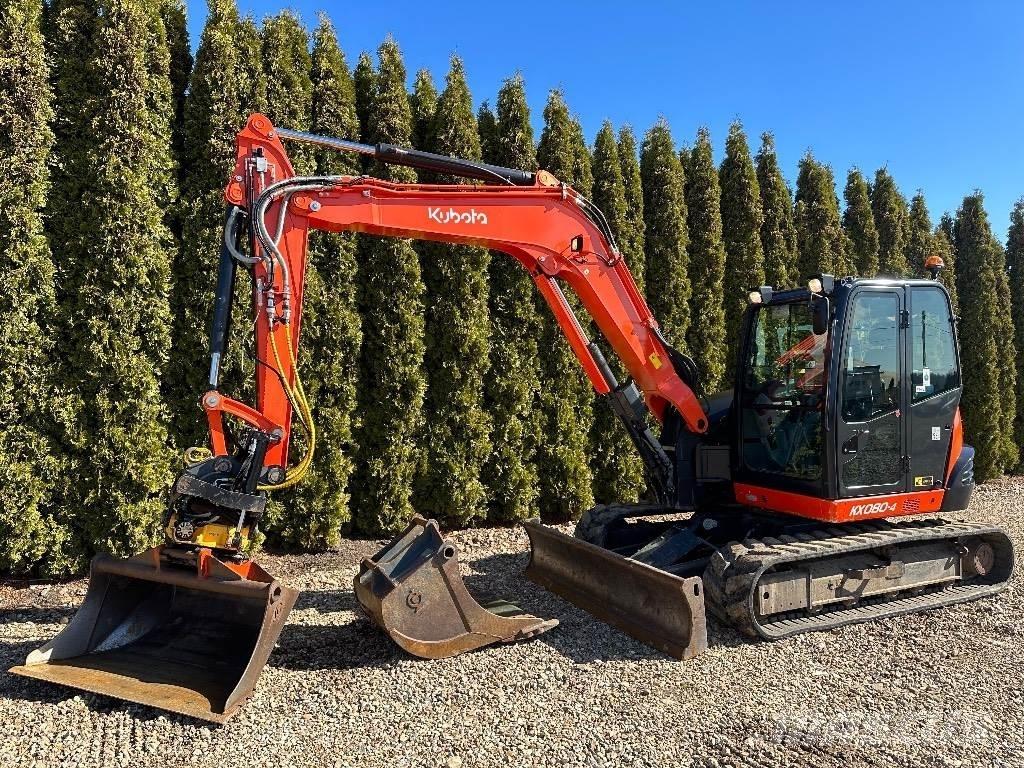 Kubota KX 080-4 Міні-екскаватори < 7т
