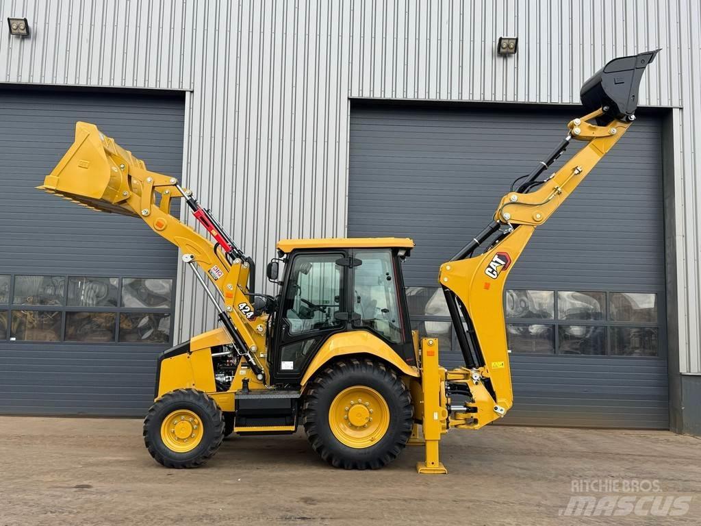CAT 424 - 4WD / AC Екскаватори-навантажувачі